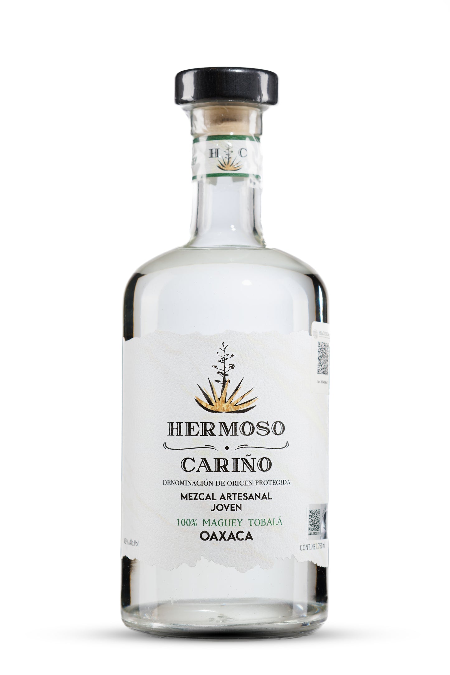 Mezcal Artesanal Hermoso Cariño Tobalá 750 Ml