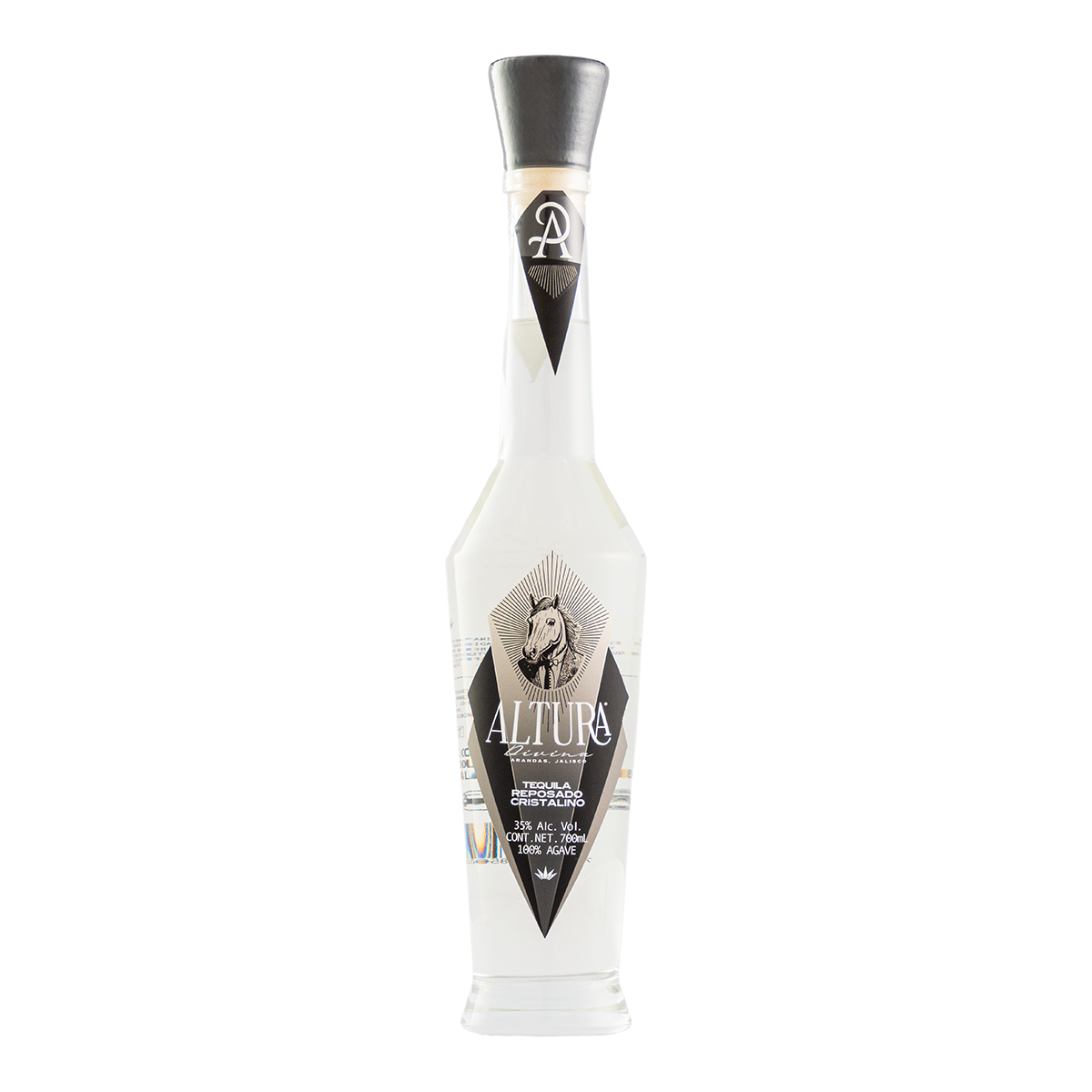 Tequila Altura Divina Reposado Cristalino 700 Ml