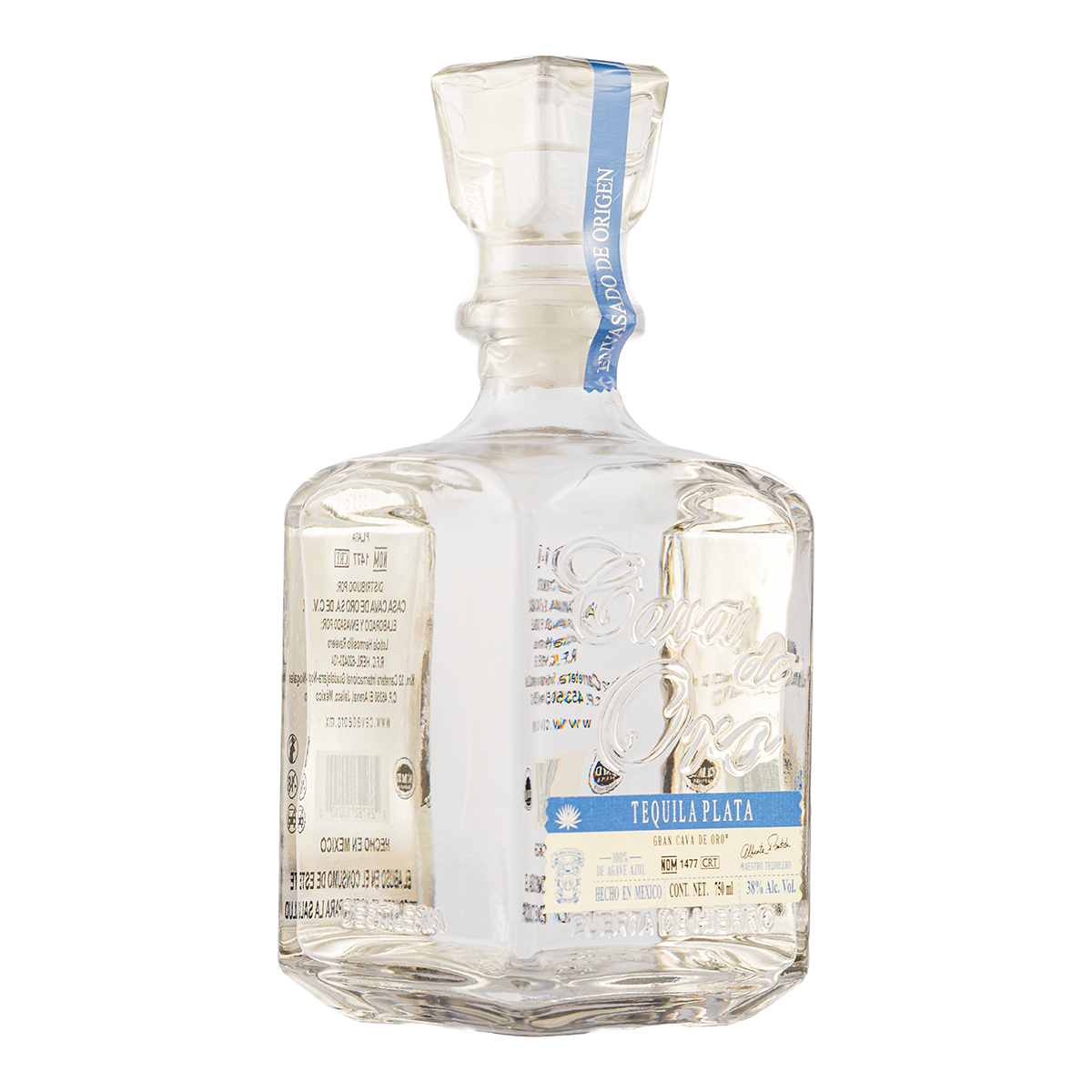 Tequila Gran Cava de Oro Plata 750 Ml
