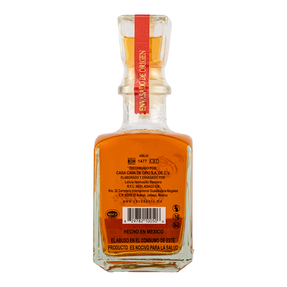 Tequila Gran Cava de Oro Añejo 375 Ml