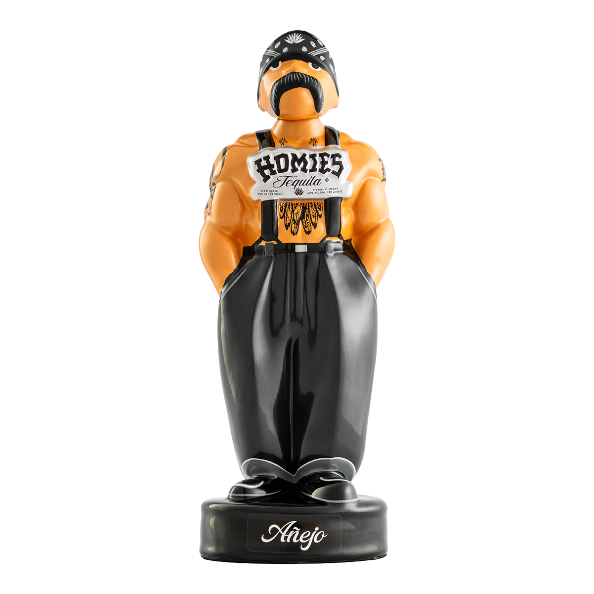 Tequila Homies ″Big Loco″ Añejo Cerámica 750 Ml