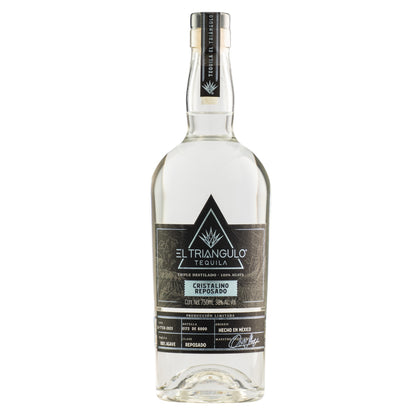 Tequila El Triangulo Cristalino Reposado 750 Ml