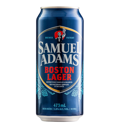 Cerveza Samuel Adams Boston Lager Lata 473 Ml