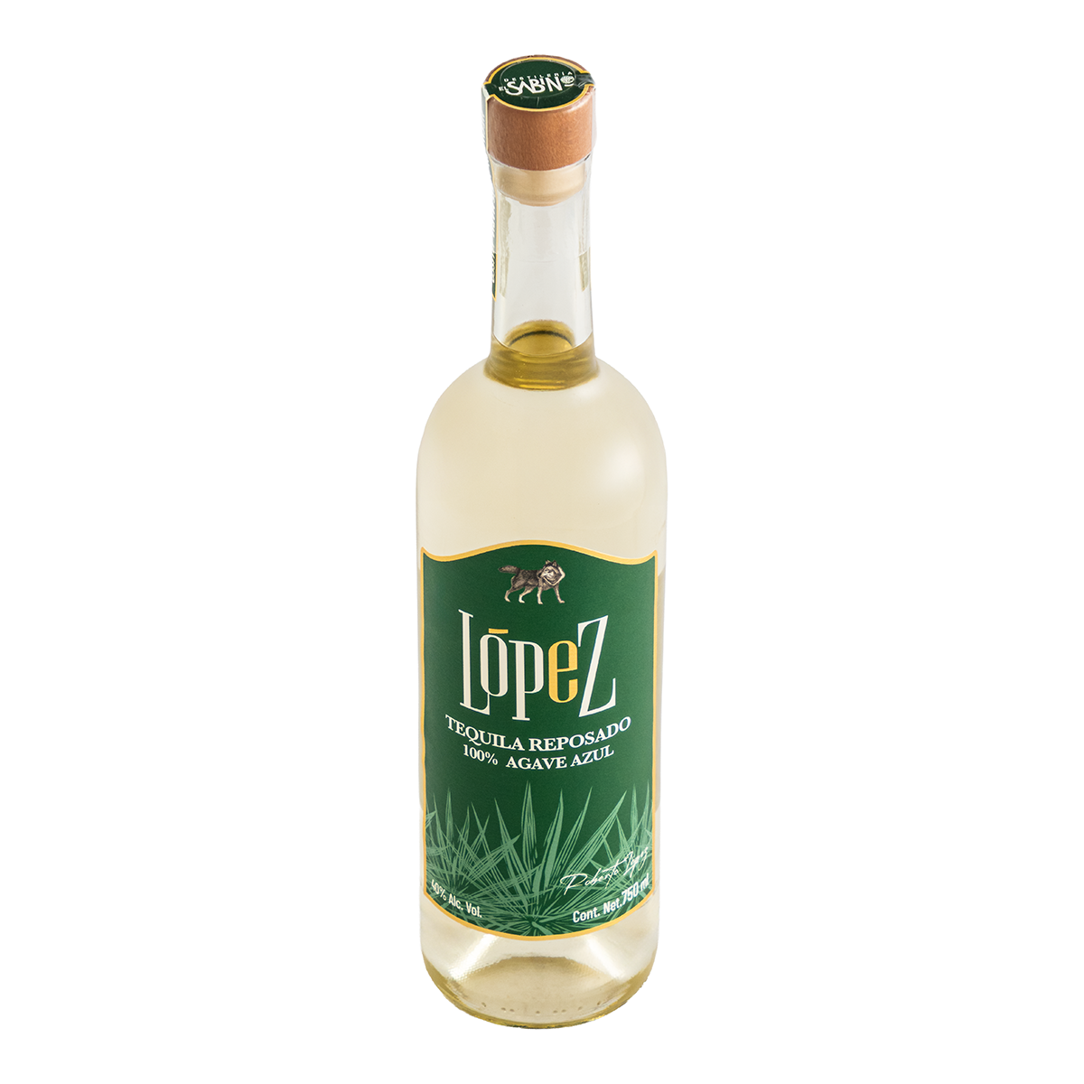 Tequila López Reposado 750 Ml