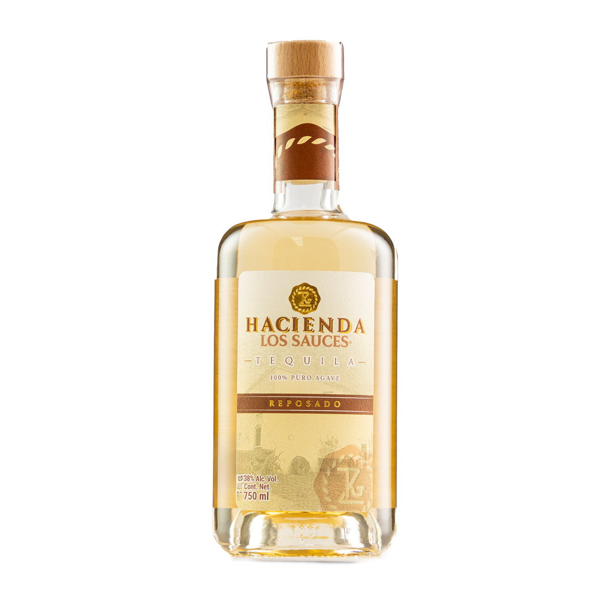 Tequila Hacienda Los Sauces Reposado 750 Ml