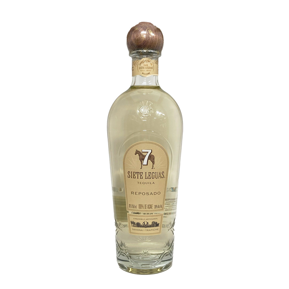 Tequila Siete Leguas Reposado Ensamble Artesanal 1750ml