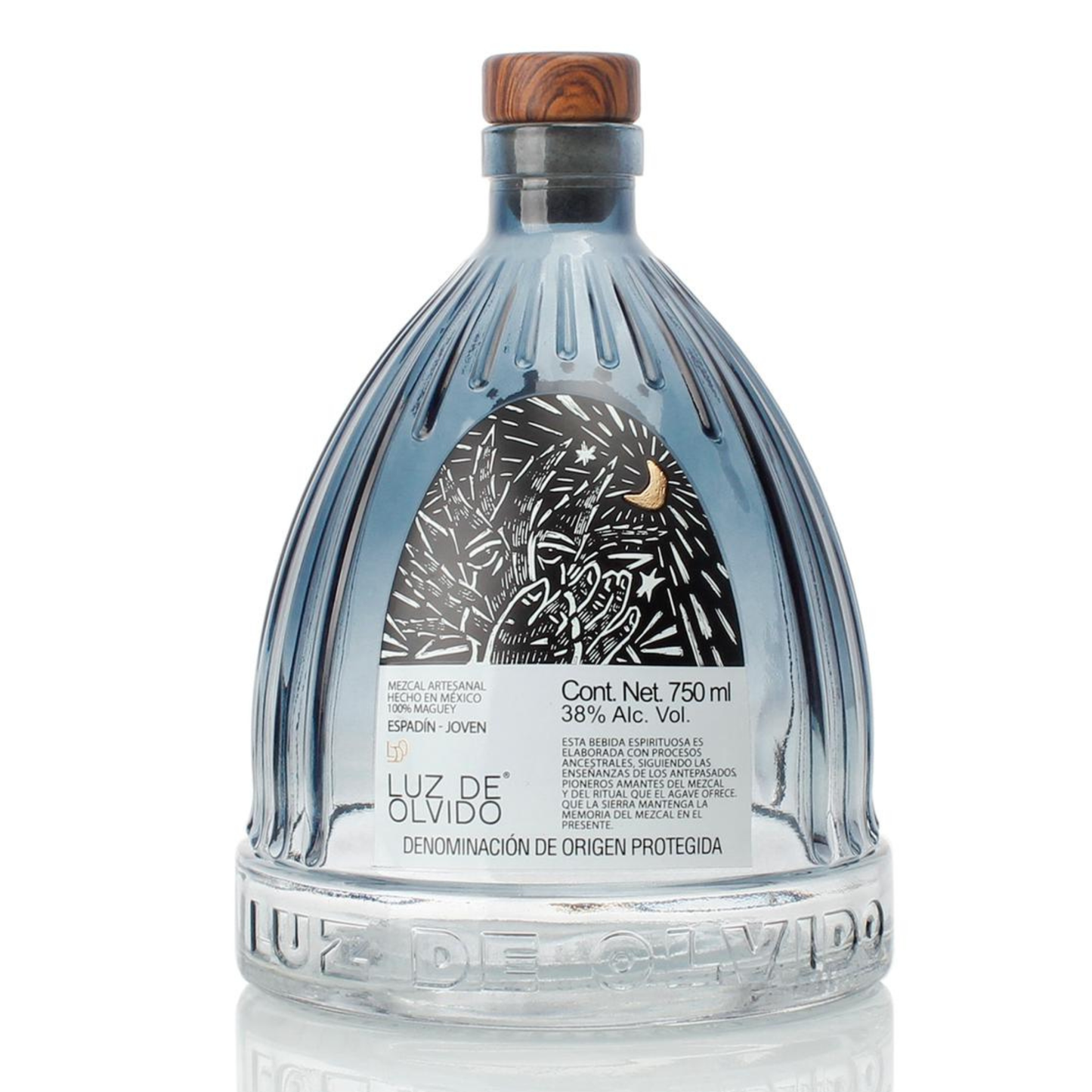 Mezcal Artesanal Luz de Olvido Espadín Joven 750 Ml