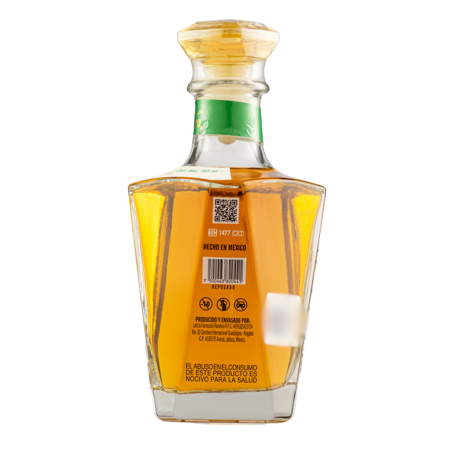 Tequila Lote Maestro Doble Reposado 100% Agave 750 Ml