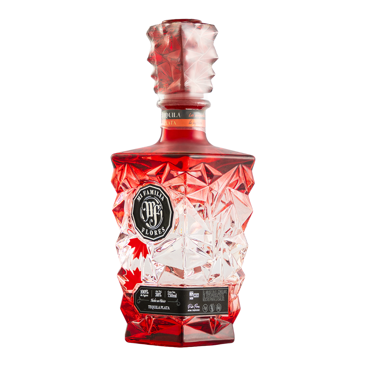 Tequila Mi Familia Flores Plata Edición Especial 750 Ml