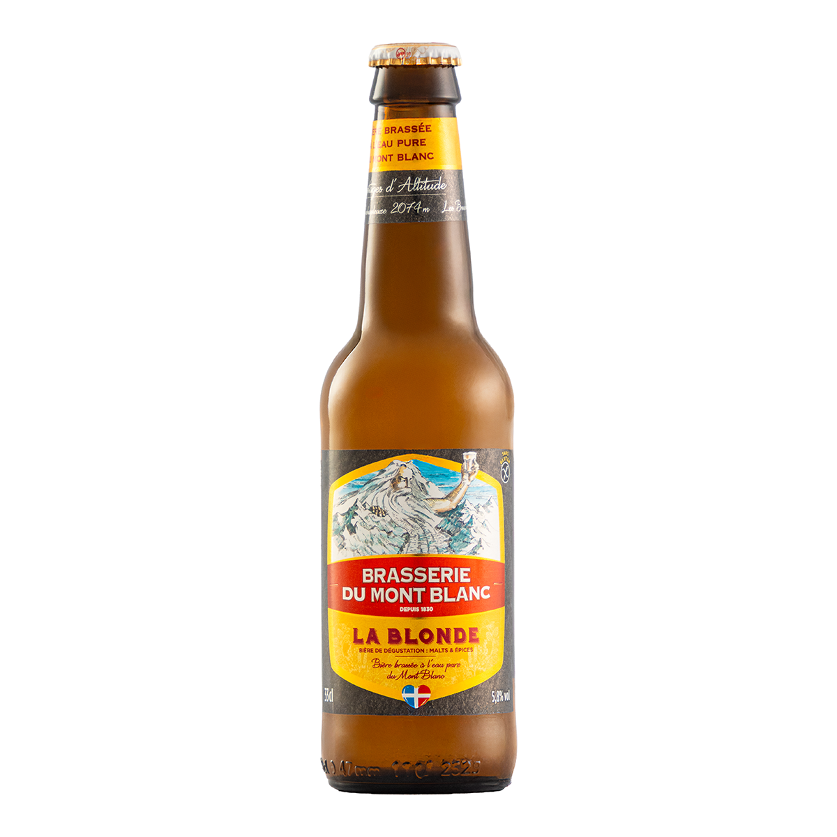 Cerveza Mont Blanc La Blonde 330 Ml