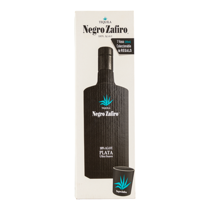Tequila Negro Zafiro Plata 750 Ml