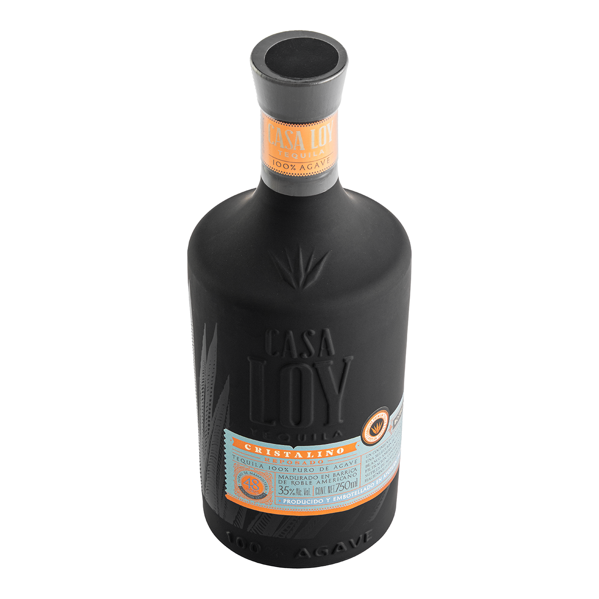 Tequila Casa Loy Reposado Cristalino 750 Ml