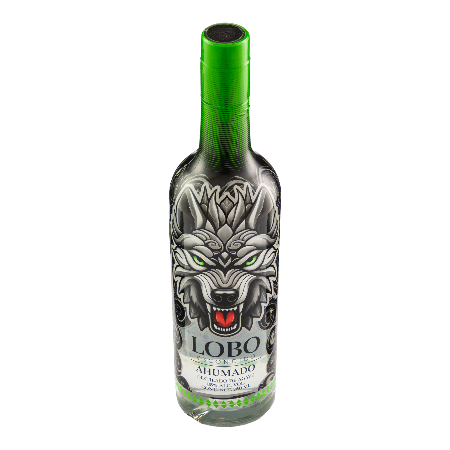Destilado De Agave Lobo Escondido Ahumado 750 Ml