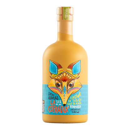 Crema de Tequila La Cofradía Alebrijes Vainilla 700 Ml
