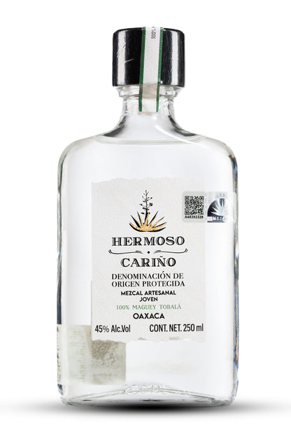 Mezcal Artesanal Hermoso Cariño Tobalá 250 Ml