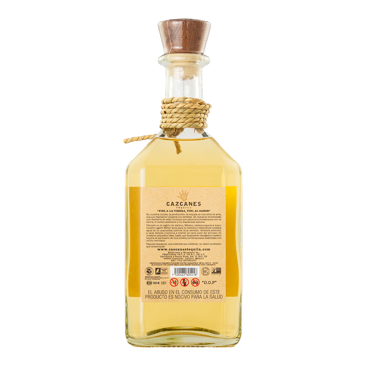 Tequila Cazcanes Reposado No.7 750 Ml
