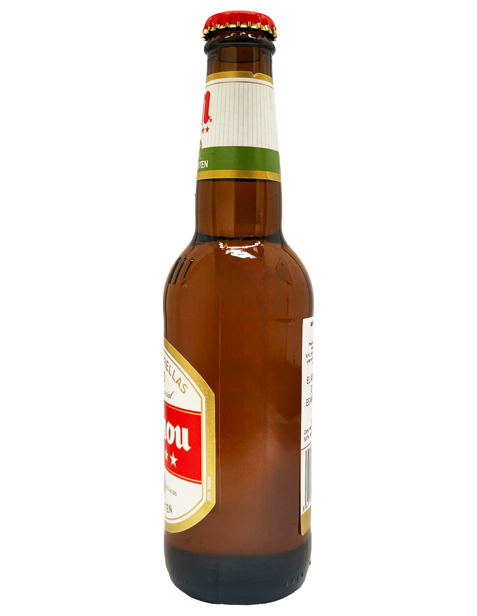 Cerveza Mahou 5 Estrellas Sin Gluten 330ml