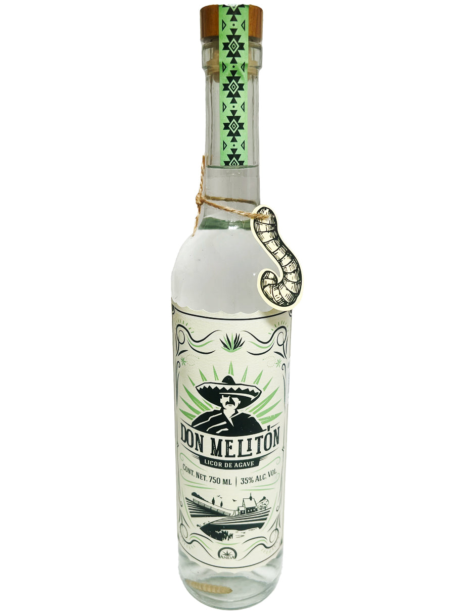 Licor de Agave Don Melitón Con Gusano 750 Ml