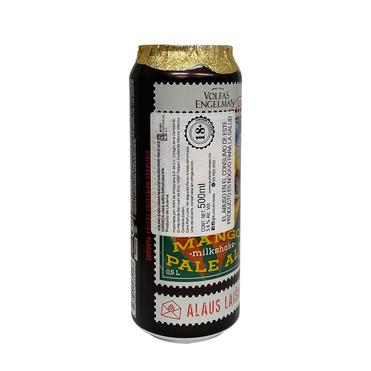 Cerveza Volfas Engelman Mango Milkshake Pale Ale 500 ml