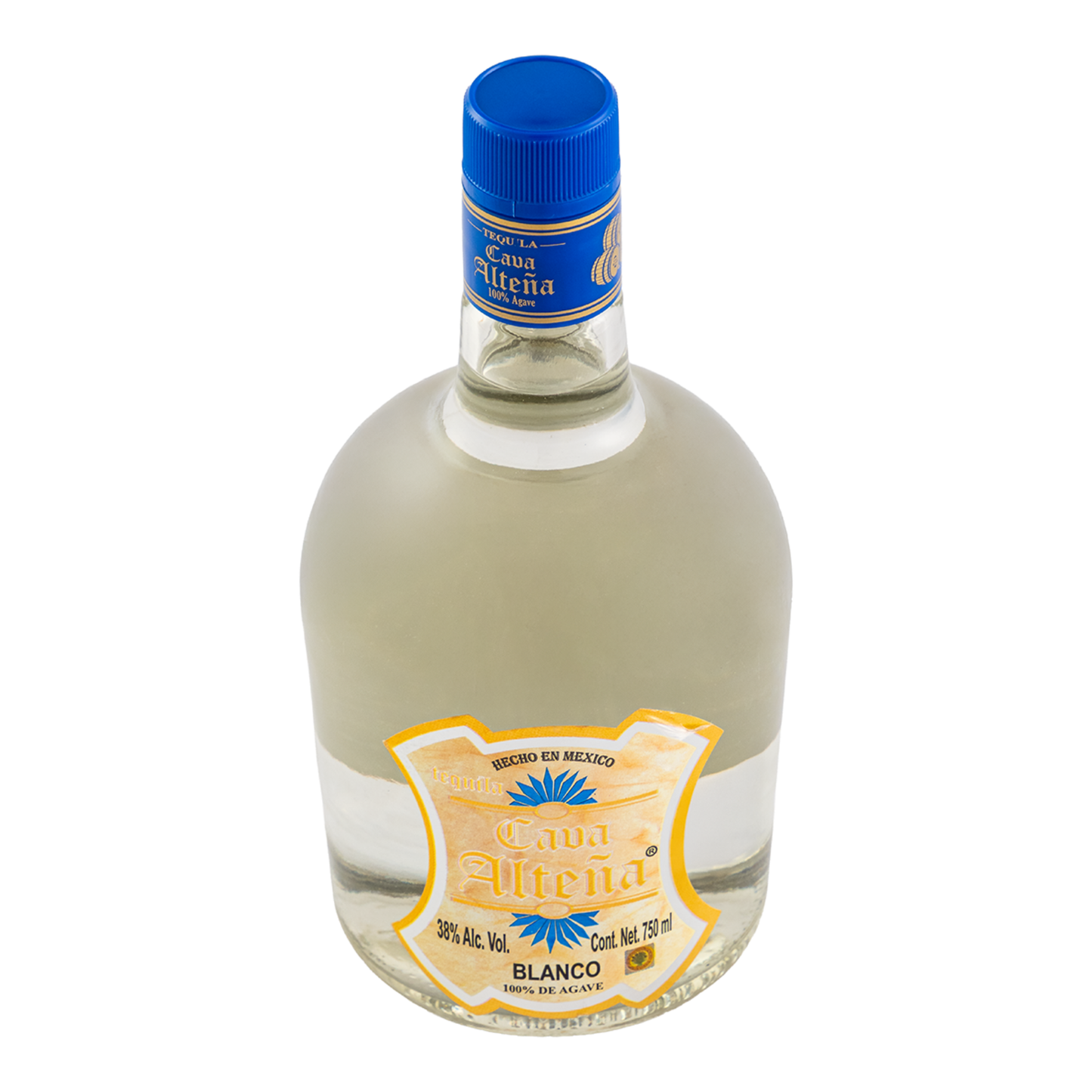 Tequila Cava Alteña Blanco 750 Ml