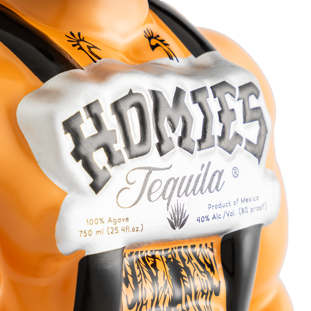 Tequila Homies ″Big Loco″ Añejo Cerámica 750 Ml