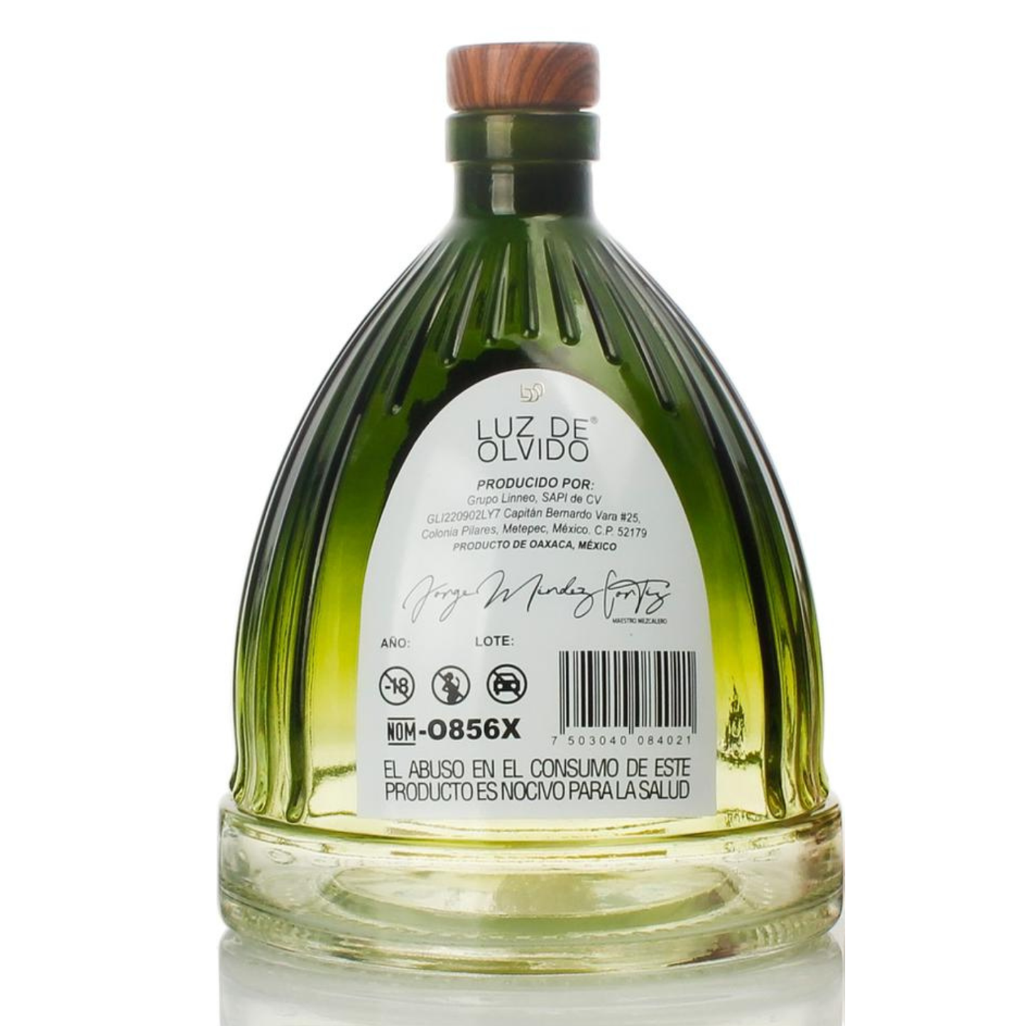 Mezcal Artesanal Luz de Olvido Tobalá Joven 750 Ml