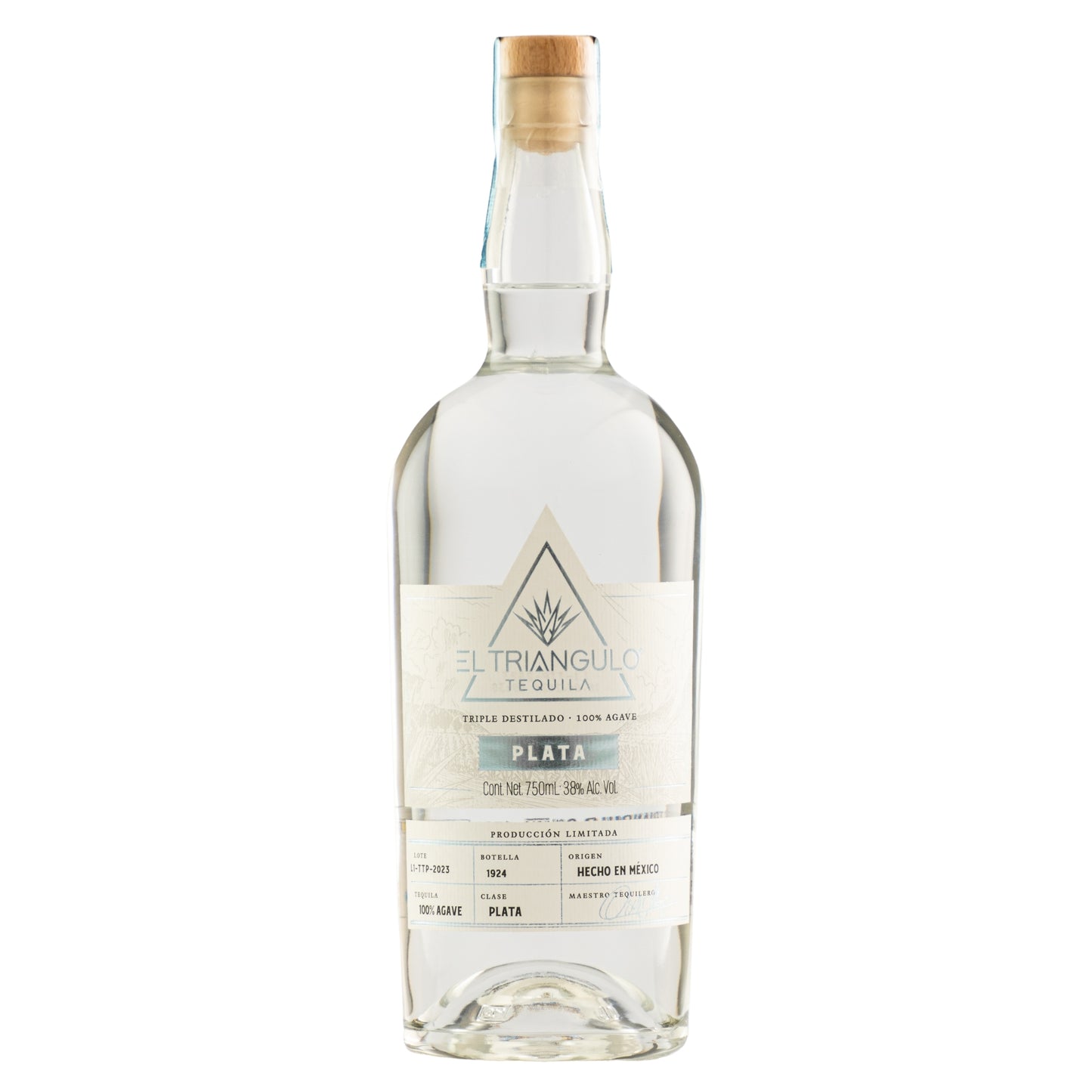 Tequila El Triangulo Plata 750 Ml