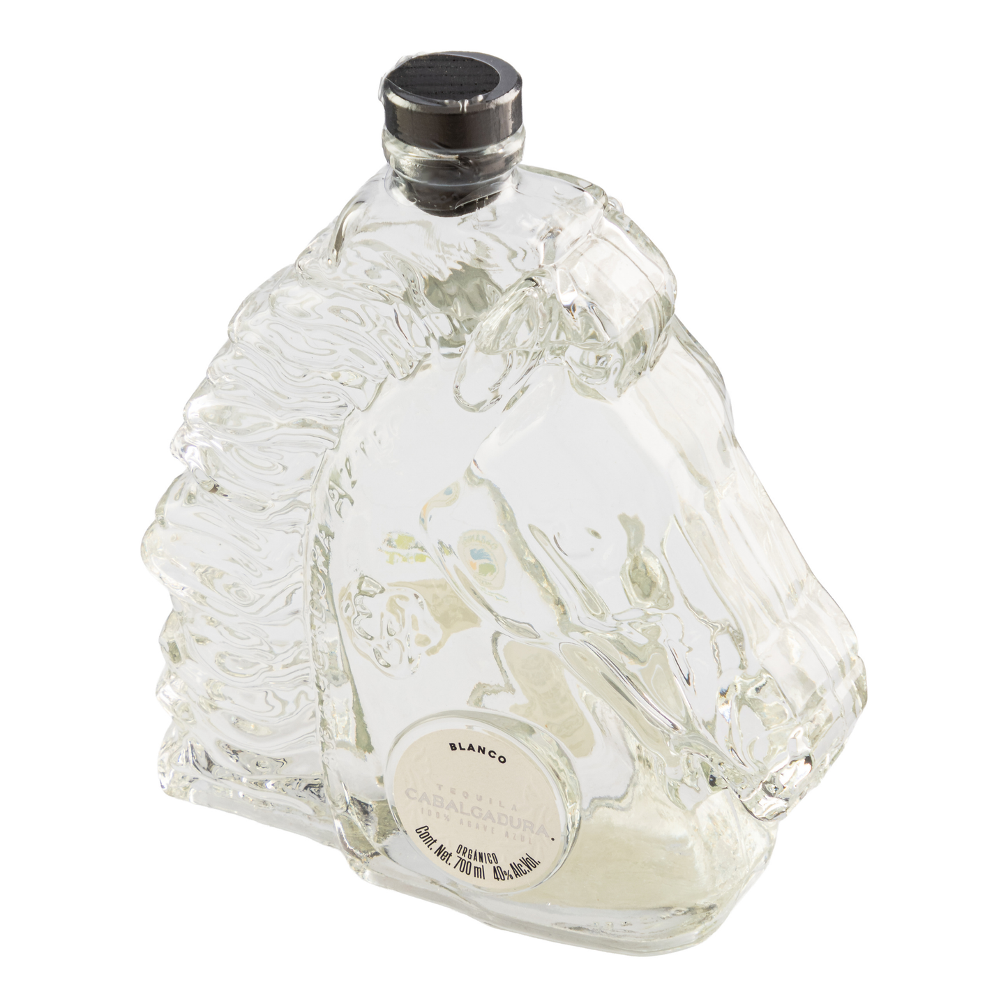 Tequila Cabalgadura Orgánico Blanco 40% Alc 700 Ml