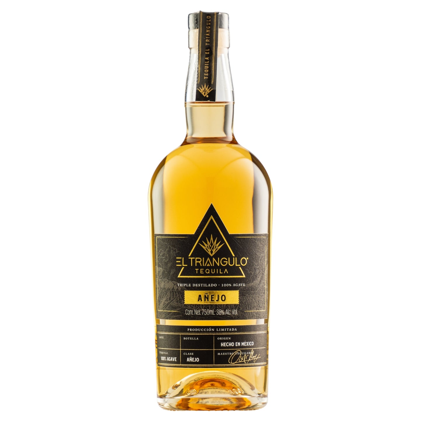 Tequila El Triangulo Añejo 750 Ml