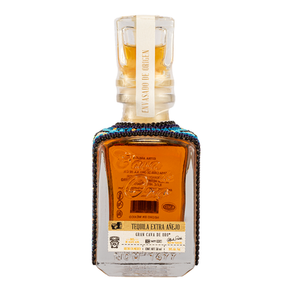 Tequila Gran Cava de Oro Edición Huichol Extra Añejo 50 Ml