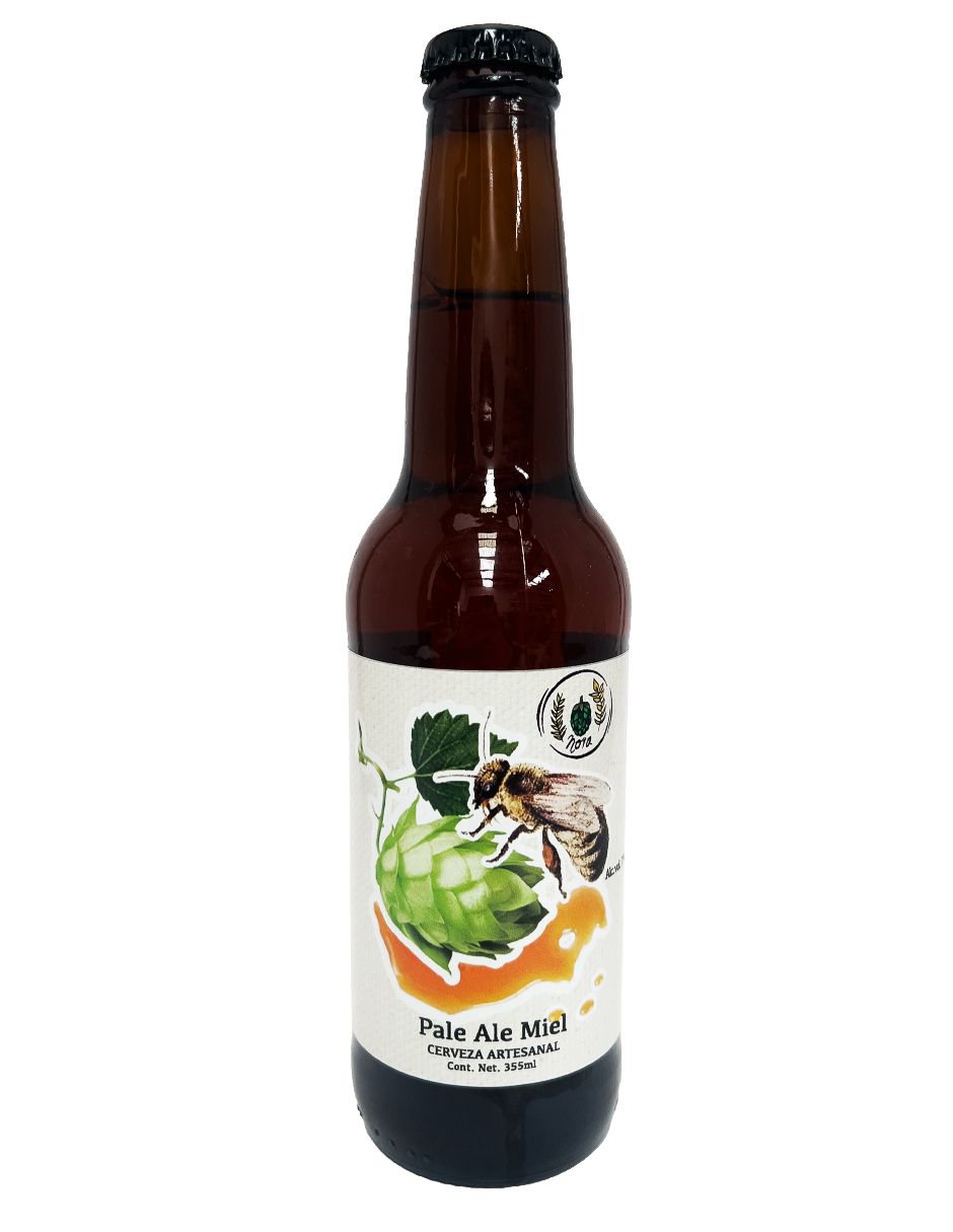 Cerveza Artesanal Miel Monofloral de Mango Pale Ale 355 Ml