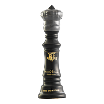 Whisky Old Jenkins Cerámica Ajedrez 100 Ml Mini