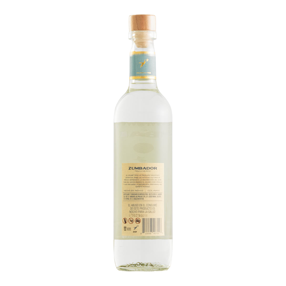 Tequila Zumbador Blanco 750 Ml