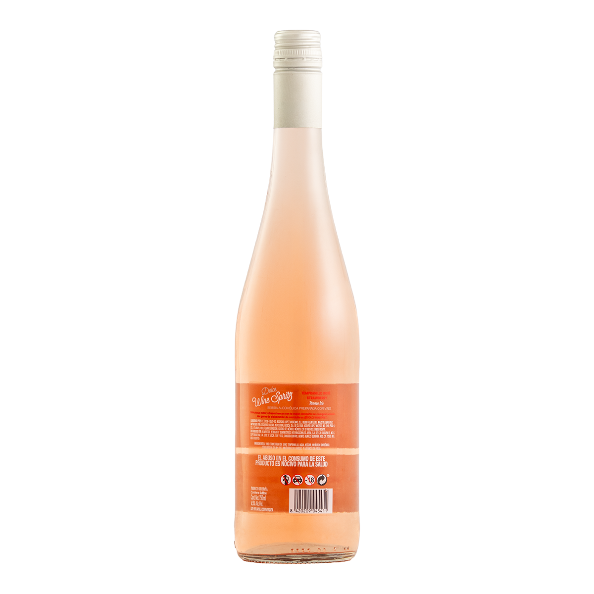 Vino Dolce Wine Spritz Tempranillo Strawberry 750 Ml
