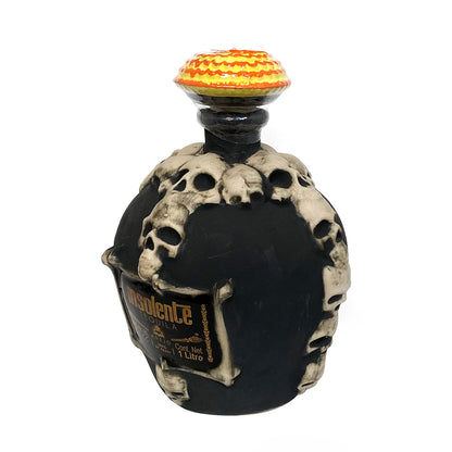 Tequila Insolente Añejo Cerámica Cráneos 1L