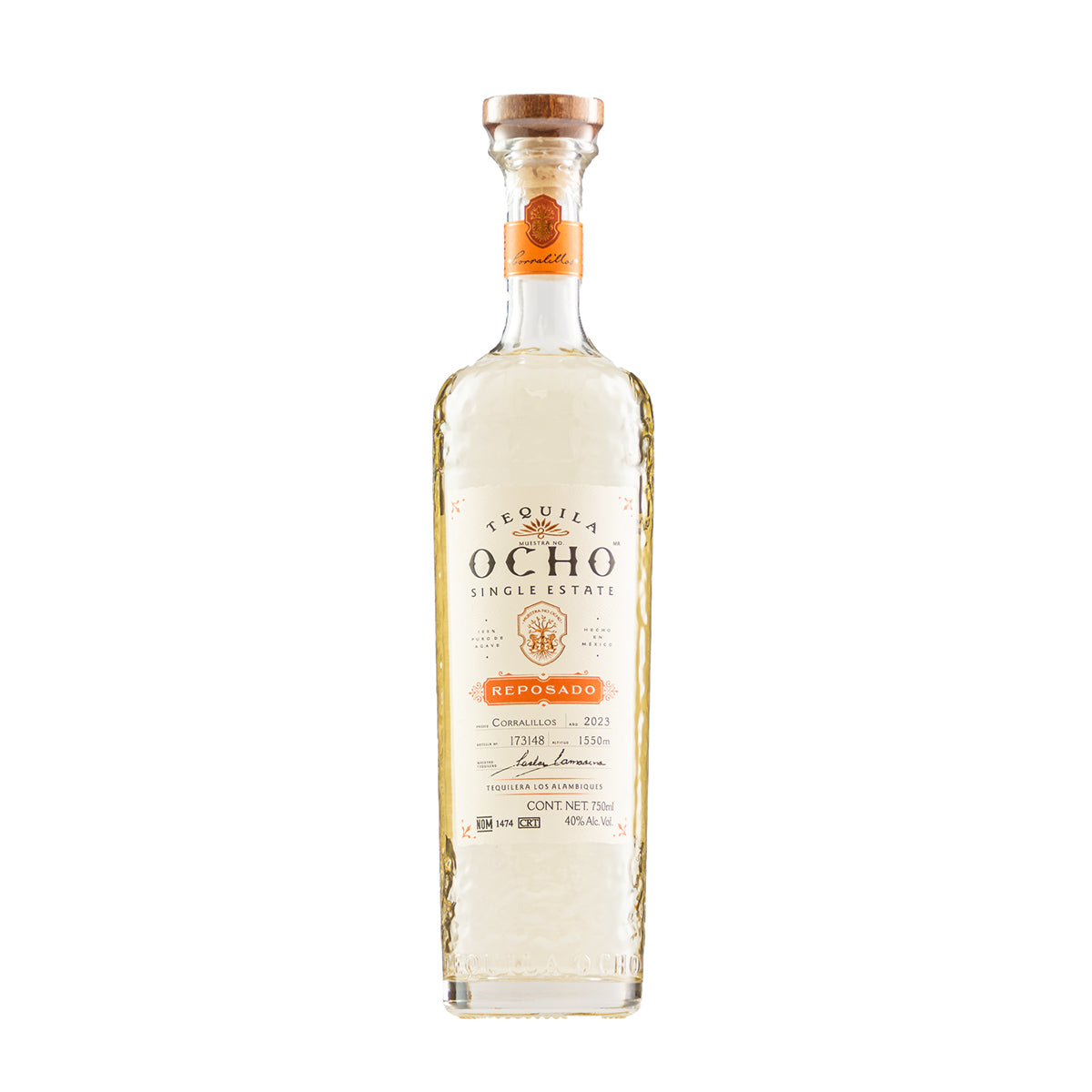 Tequila Ocho Reposado 750ml