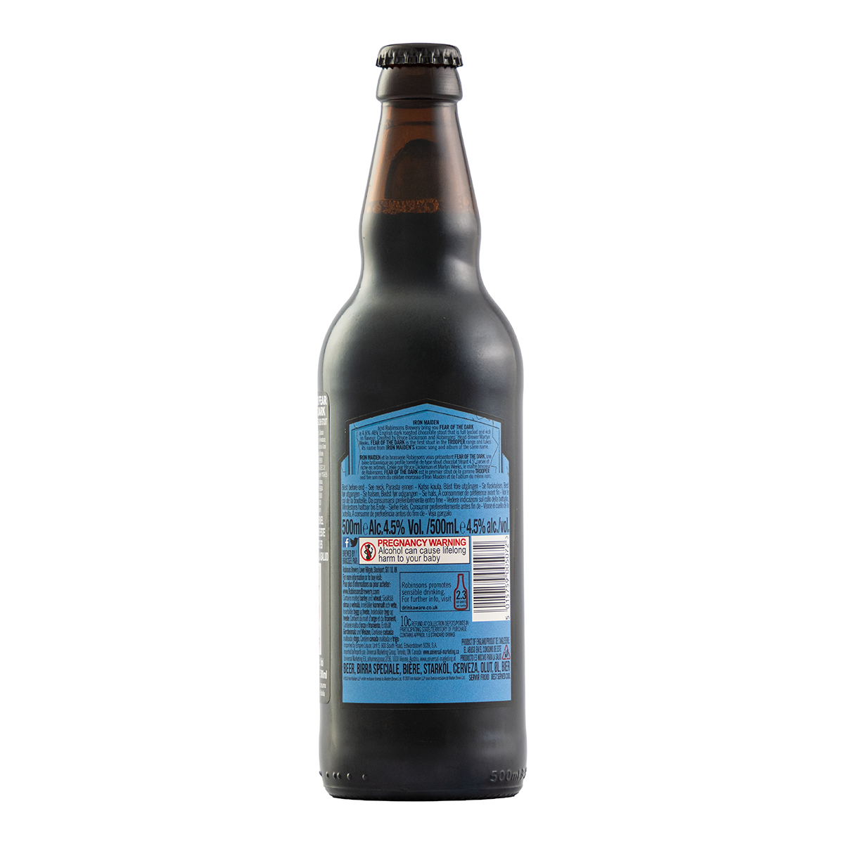 Cerveza Iron Maiden Fear Of The Dark 500 Ml
