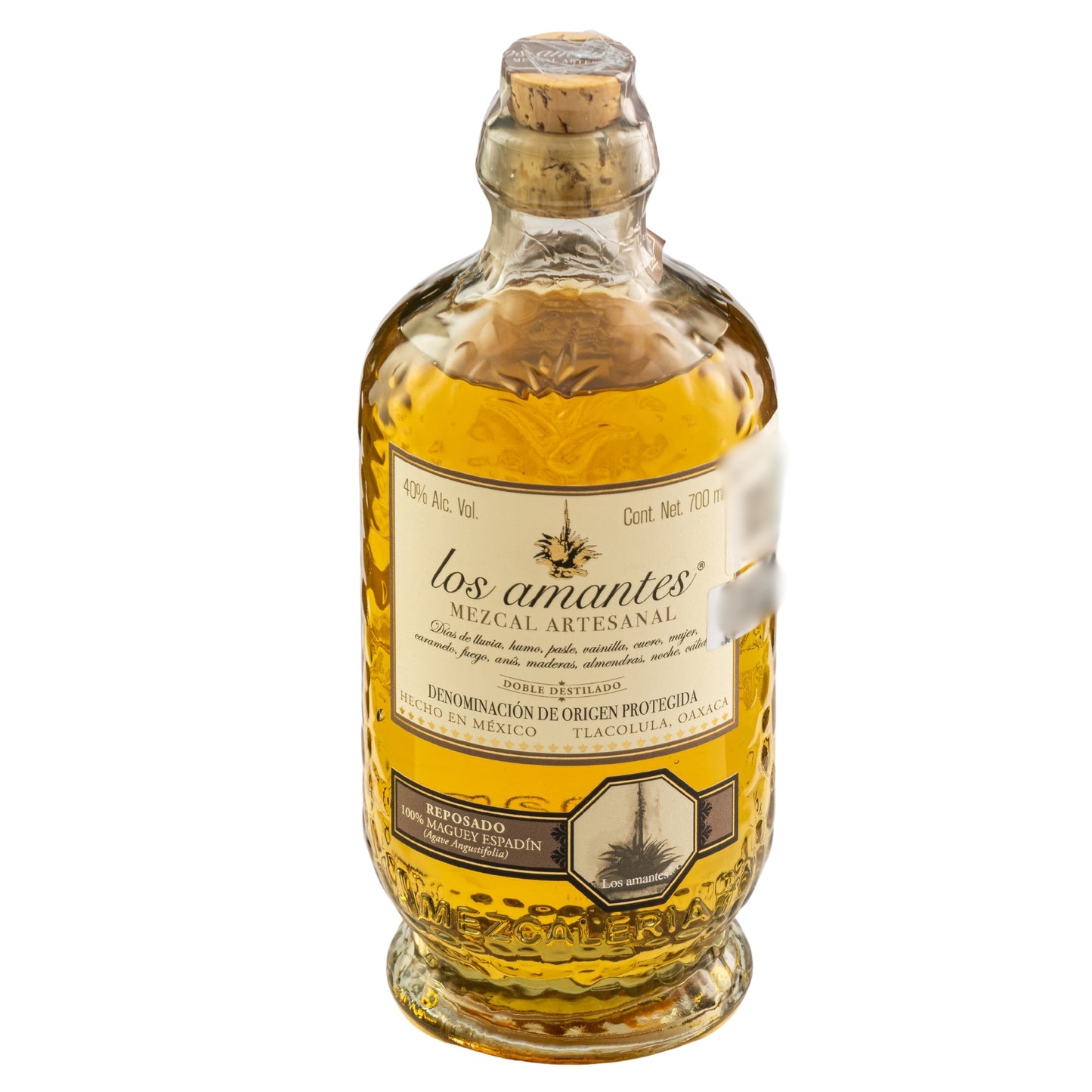 Mezcal Artesanal Los Amantes Reposado 700 Ml