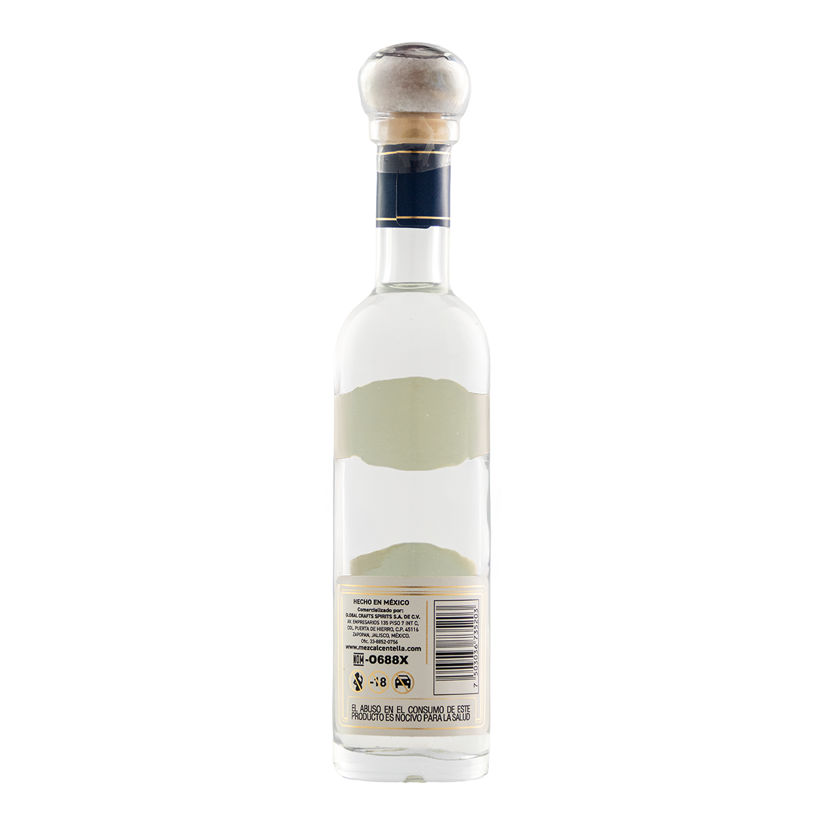 Mezcal Artesanal Centella Joven Espadín 50 Ml
