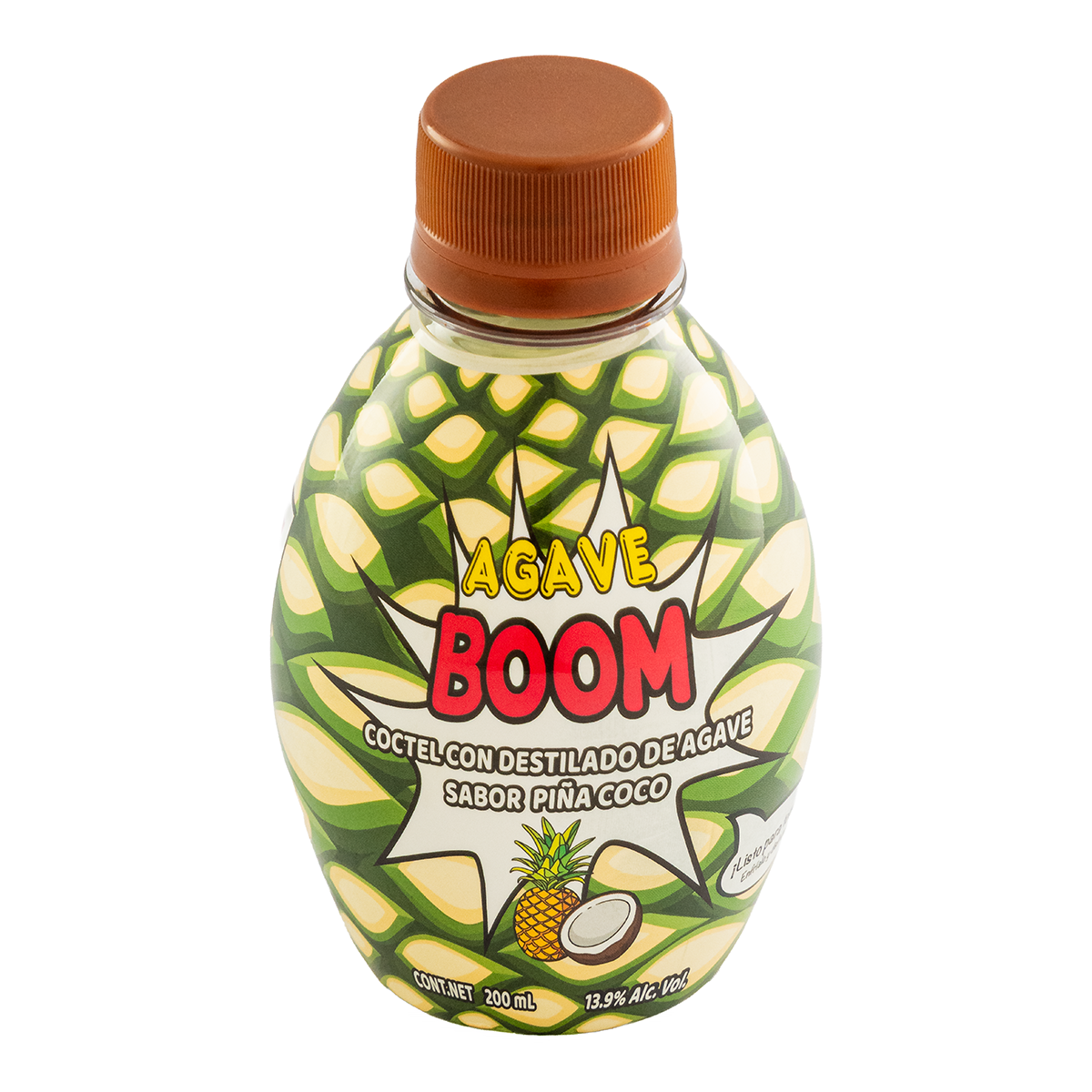 Bebida Margarita Agave Boom Piña-Coco 200 Ml
