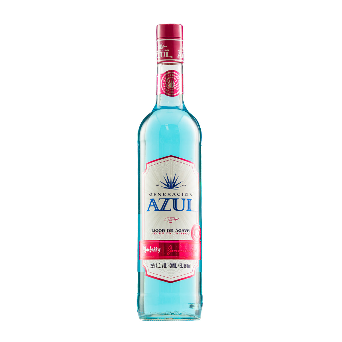 Licor de Agave Generación Azul Blueberry 960 Ml