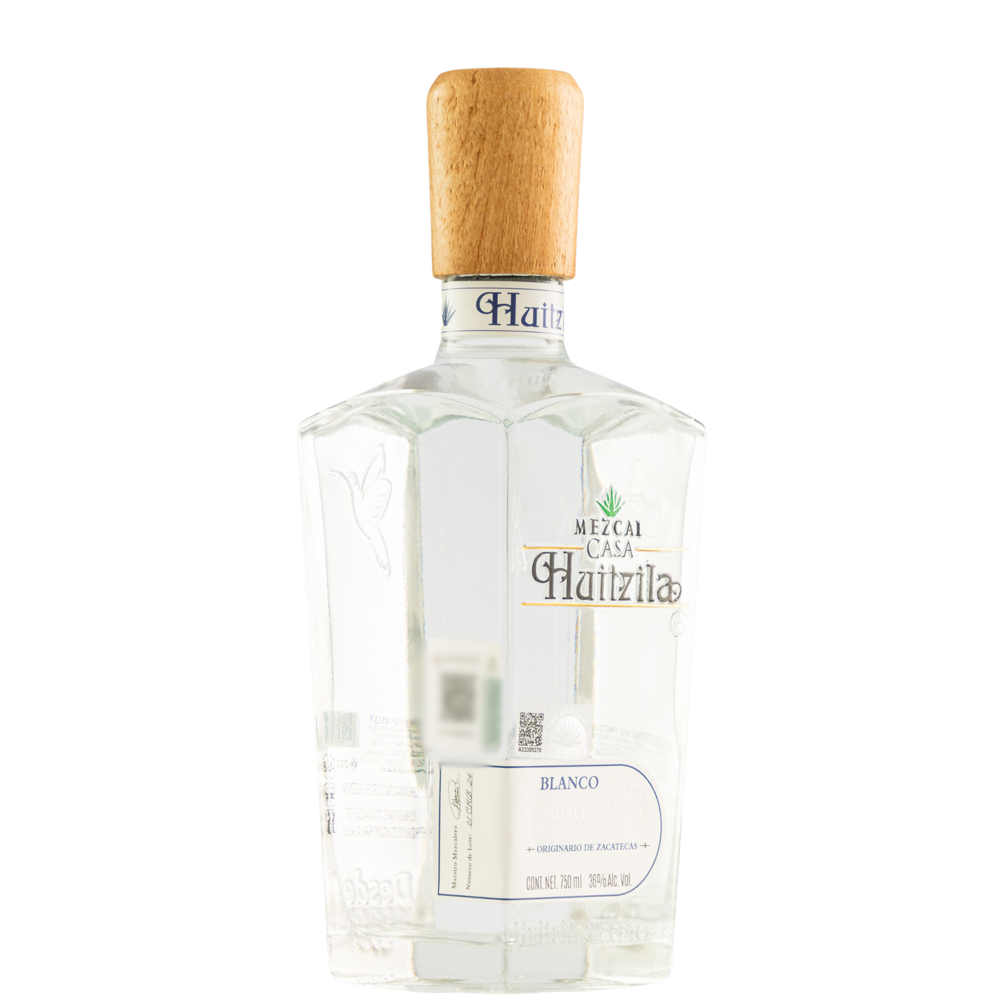 Mezcal Casa Huitzila Blanco 100% Agave 750 Ml