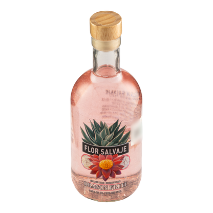 Licor De Agave Flor Salvaje Dragon Fruit 750 Ml