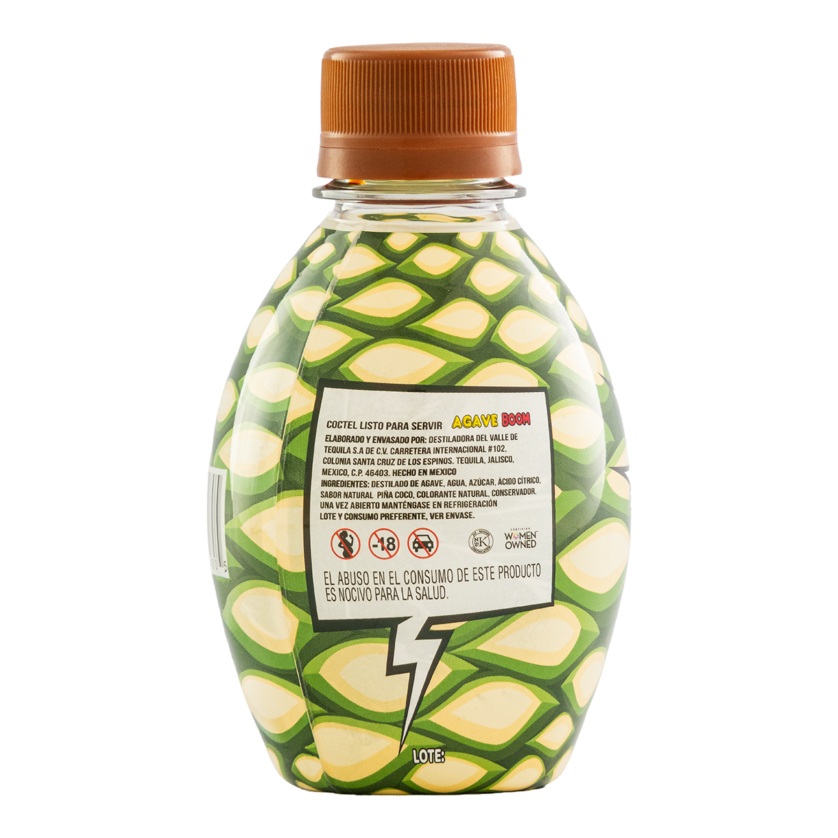 Bebida Margarita Agave Boom Piña-Coco 200 Ml