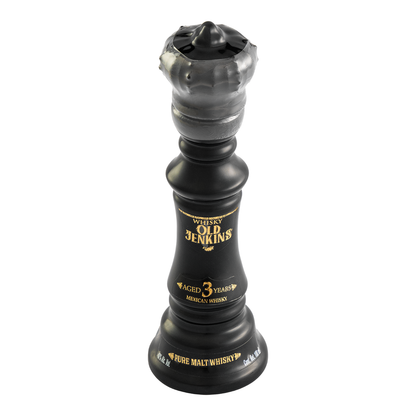 Whisky Old Jenkins Cerámica Ajedrez 100 Ml Mini