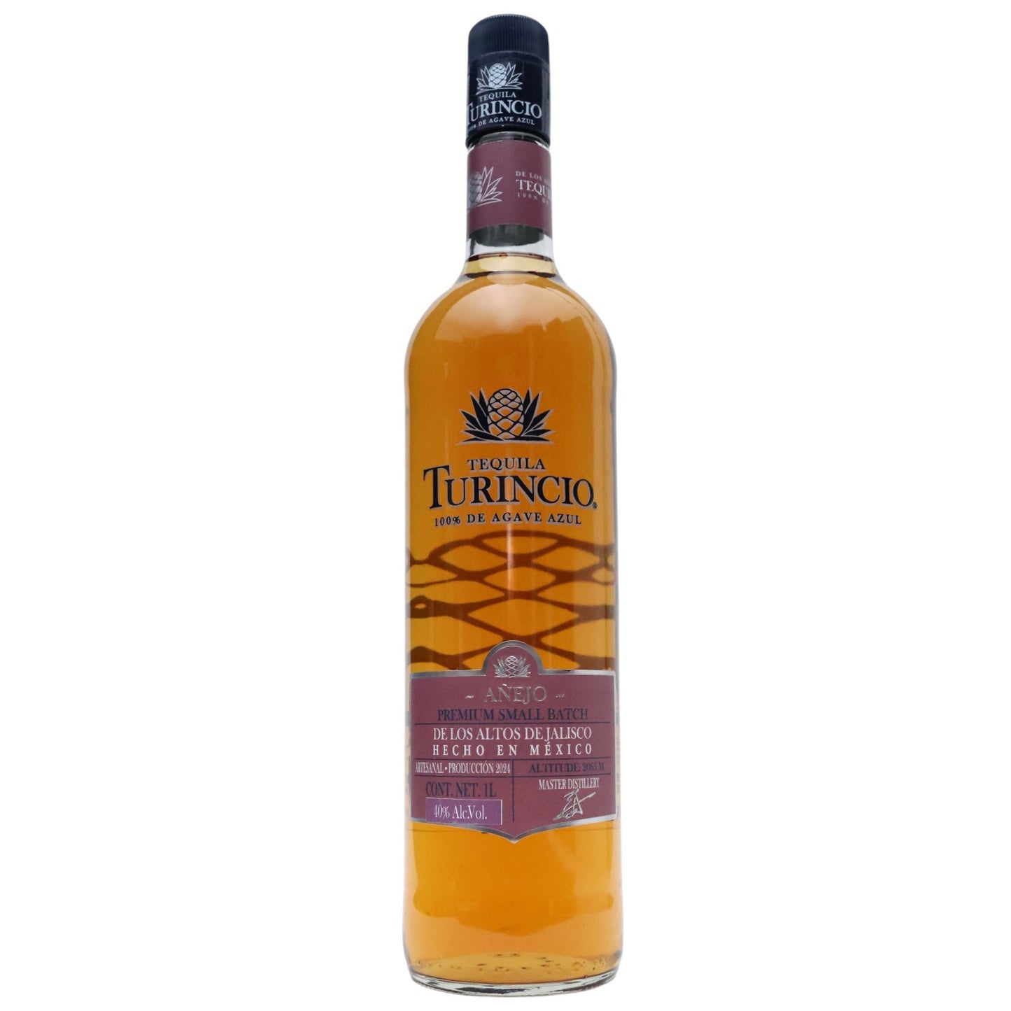 Tequila Turincio Añejo 1000 Ml