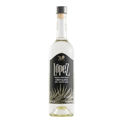 Tequila López Reposado Cristalino 750 Ml