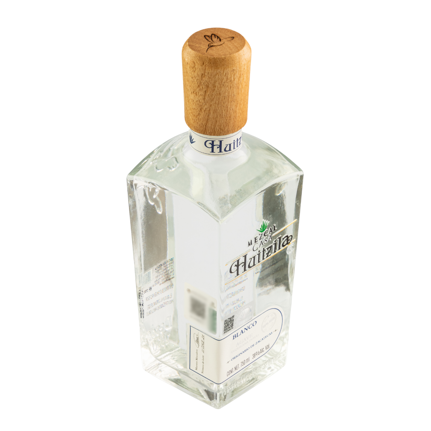 Mezcal Casa Huitzila Blanco 100% Agave 750 Ml
