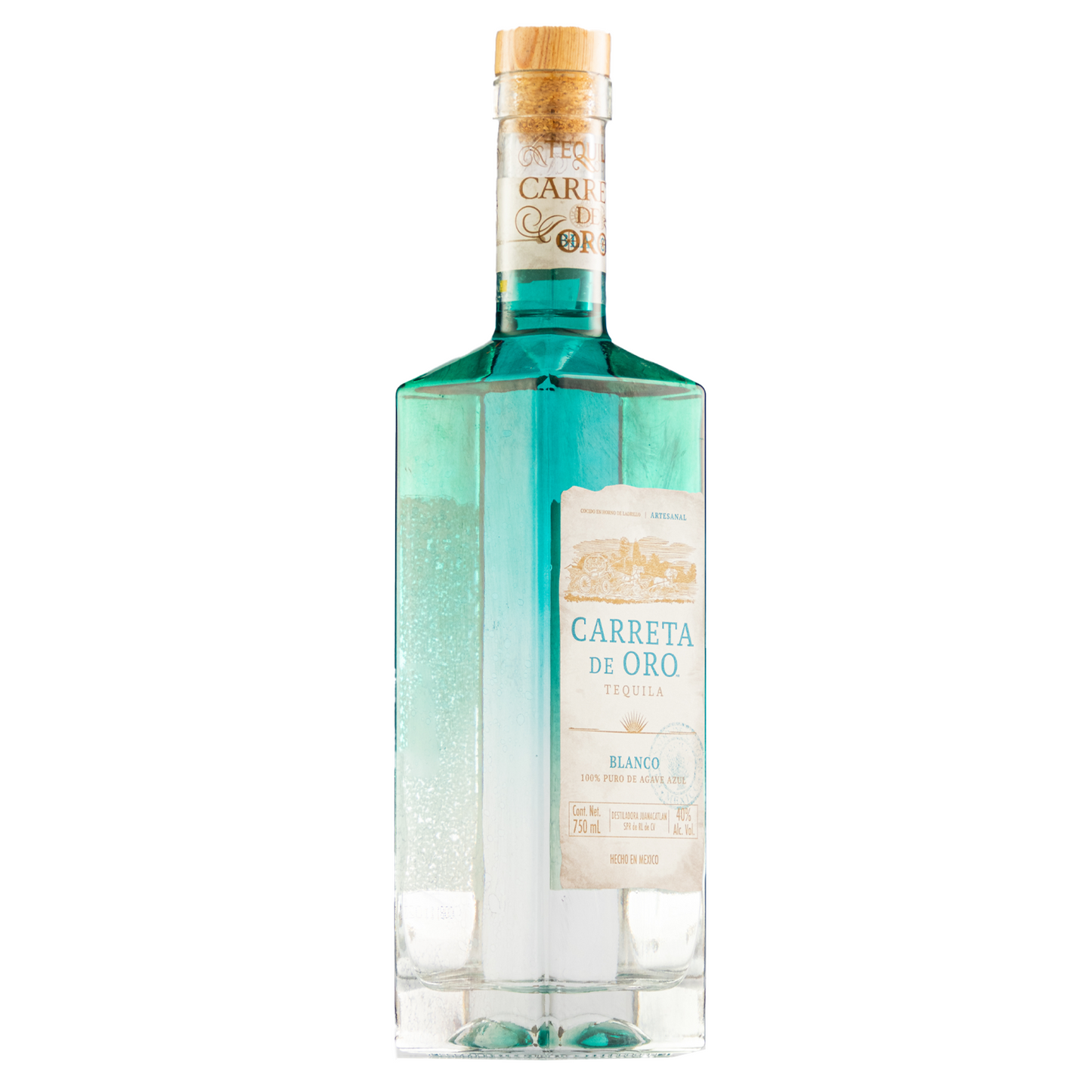 Tequila Carreta De Oro Blanco 750 ml
