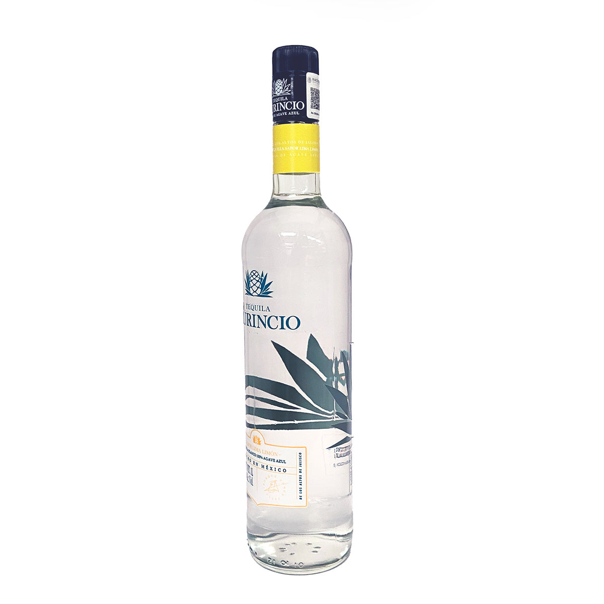 Tequila Turincio Blanco Sabor Lima Limón 1 L.